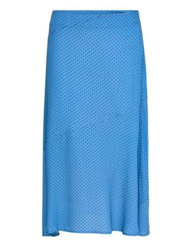 Star Nanna Skirt Aop Mads Nørgaard Blue