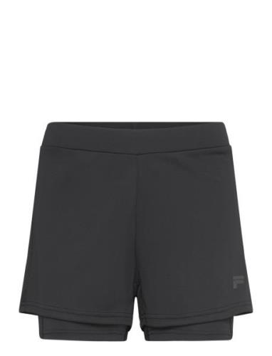 Racale Running Shorts With Inner Tights FILA Black