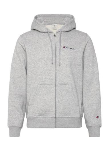 Full Zip Hoodie Sweatshirt Champion Grey