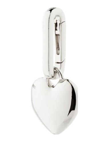 Charm Recycled Heart Pendant Pilgrim Silver