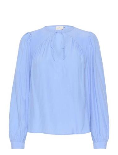 Kabarbara Blouse Kaffe Blue