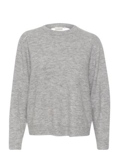 Kamalene Open Back Pullover Kaffe Grey