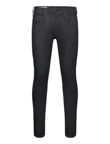 Anbass Trousers Slim Forever Dark Replay Black