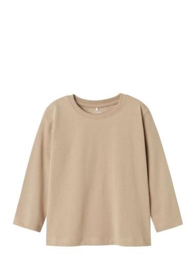 Nmmvobbo Ls Nreg Top Noos Name It Beige