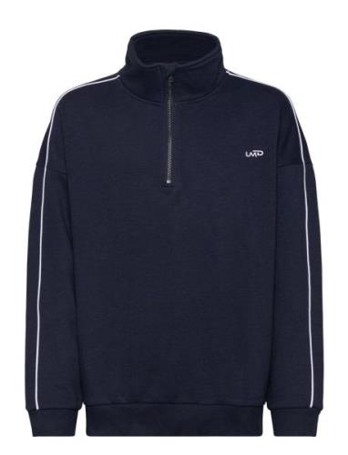 Nlnnya Ls Bru Half Zip Sweat LMTD Navy