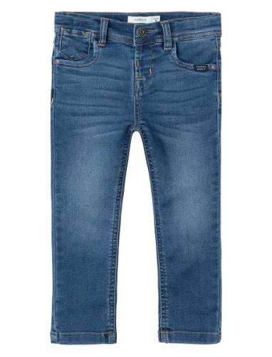 Nmmsilas Slim Swe Jeans 8001-Th Noos Name It Blue