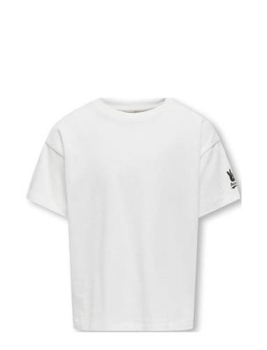 Kogcilla S/S Boxy Tee Box Jrs Kids Only White