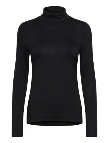 Venitia Jersey Split Cuff Top French Connection Black