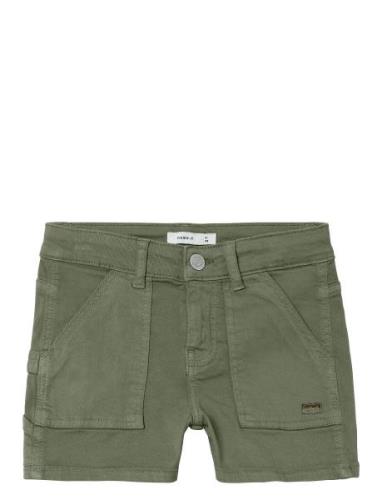 Nkfrose Reg Twi Shorts 7740-Mf Noos Name It Green