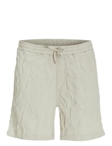 Jpstjaiden Jjjacquard Jogger Short Styd Jack & J S Cream