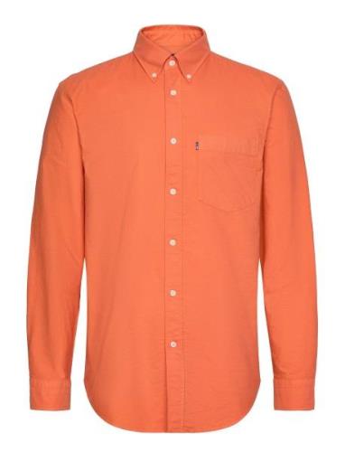 Casual Oxford B.d Shirt Lexington Clothing Orange