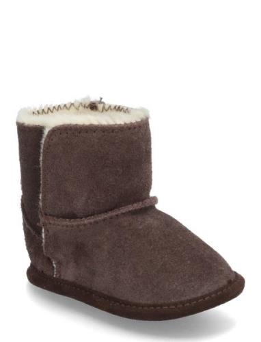 Boots Suede Solid En Fant Brown