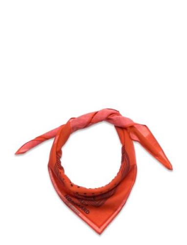 Soft Cotton Self Scarf Mads Nørgaard Red