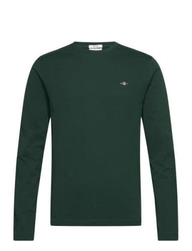 Slim Shield Ls T-Shirt GANT Green