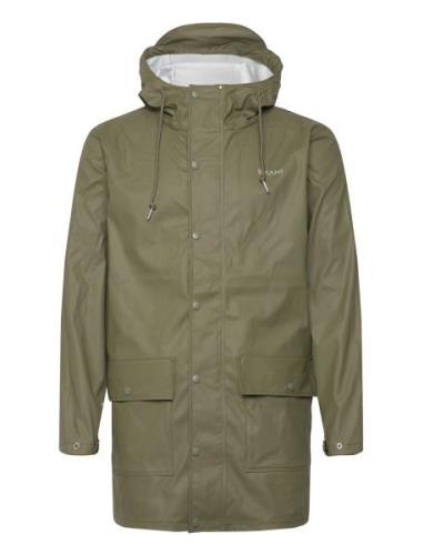 Rain Coat W Exani Green