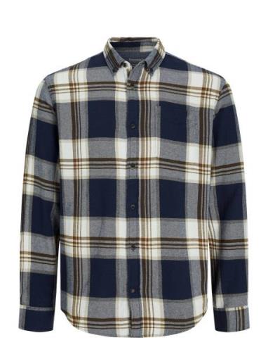 Jjeclassic Autumn Check Shirt Ls Sn Jack & J S Navy