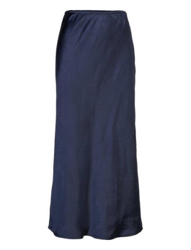 Cc Heart Skyler Mid-Length Skirt Coster Copenhagen Navy