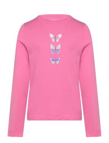 Printed Longsleeve Tom Tailor Pink