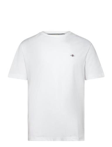 Emb Archive Shield Tshirt GANT White