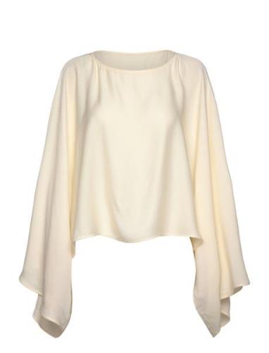 Klasia Satin Blouse Twist & Tango Cream