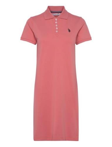 Uspa Polo Dress Agnes Women U.S. Polo Assn. Pink