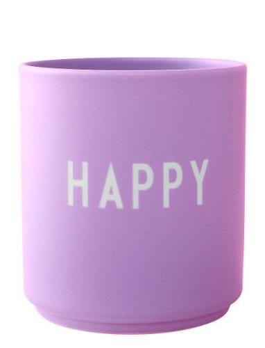 Favourite Cups - Friendship Design Letters Purple