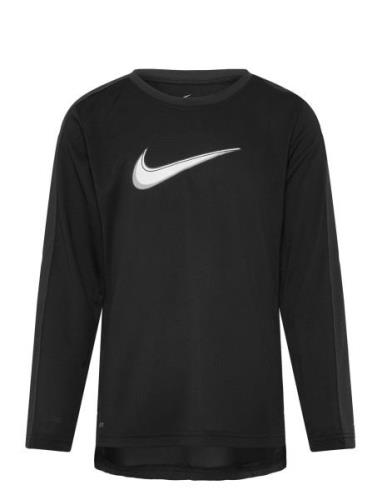 B Nk All Day Play Ls Knit Top / B Nk All Day Play Ls Knit To Nike Blac...