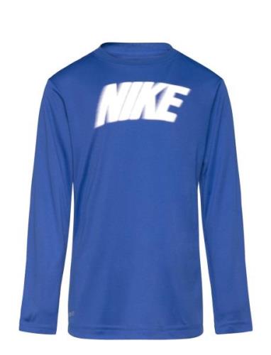 Nkb All Day Nike Block Ls / Nkb All Day Nike Block Ls Nike Blue