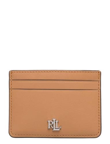 Leather Card Case Lauren Ralph Lauren Beige