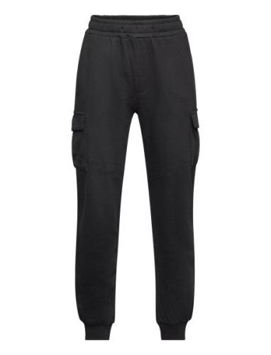 Trousers Cargo Lindex Black