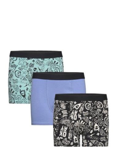 Boxer Aop 3 Pack Lindex Patterned