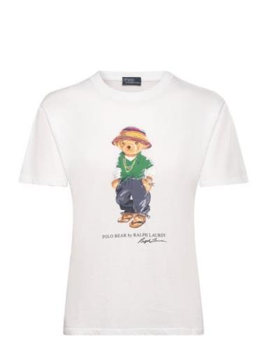 Polo Bear Cotton Jersey Tee Polo Ralph Lauren White