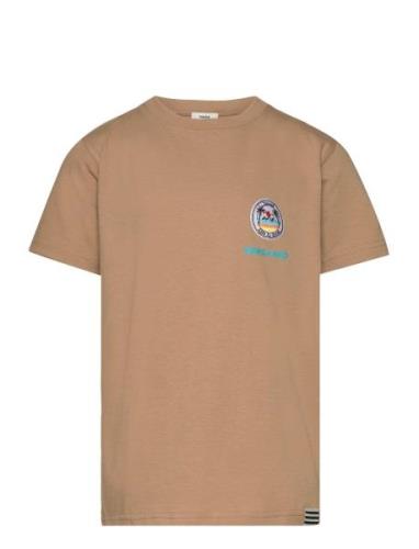 Summer Vibes Thorlino Tee Mads Nørgaard Beige