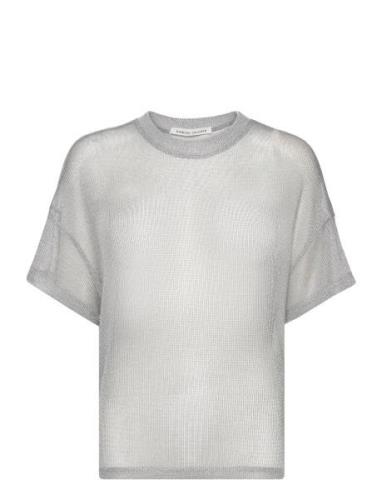 Metal Mesh T Shirt - Carabell Rabens Sal R Silver