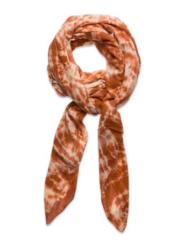 Cosmo Large Scarf 138X180 - Merete Rabens Sal R Orange