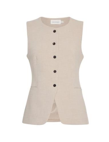 Mschmirabelle Michelle Vest MSCH Copenhagen Beige