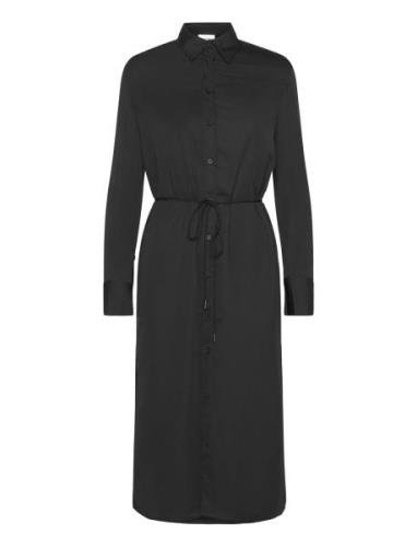 Recycled Cdc Midi Shirt Dress Calvin Klein Black