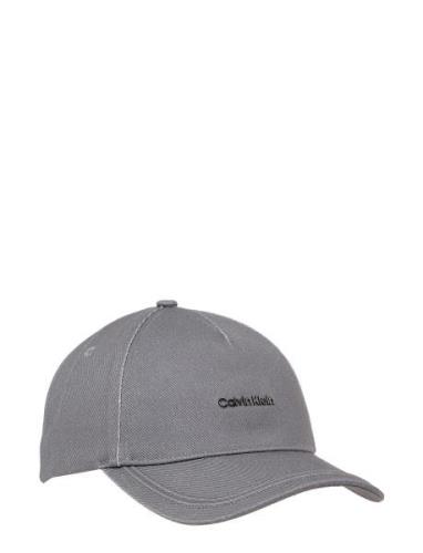 Metal Lettering Bb Cap Calvin Klein Grey