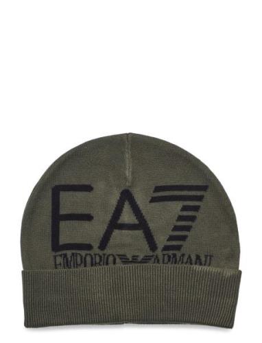 Beanie Hat EA7 Khaki