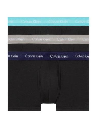 3P Low Rise Trunk Calvin Klein Black