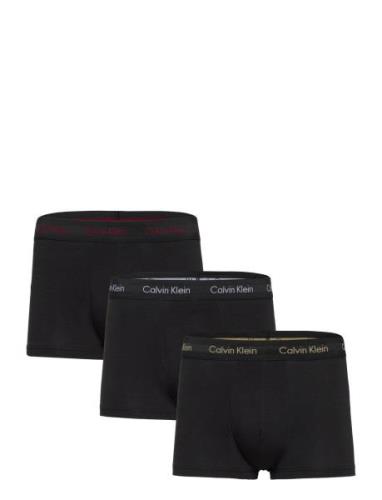 3P Low Rise Trunk Calvin Klein Black