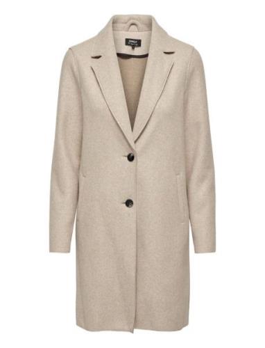 Onlcarrie Bonded Coat Otw Noos ONLY Cream