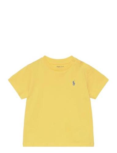 26/1 Jersey-Ss Cn-Tp-Tsh Ralph Lauren Baby Yellow