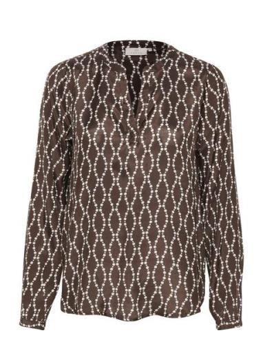 Kaolan Blouse Kaffe Brown