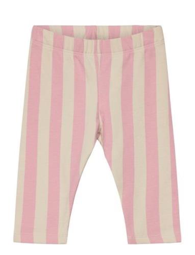 Leggings Verticalstripe Brushe Lindex Pink