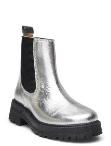 Booties - Flat - With Elastic ANGULUS Silver