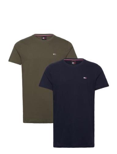 Tjm Xslim 2Pack Jersey Tee Ext Tommy Jeans Patterned