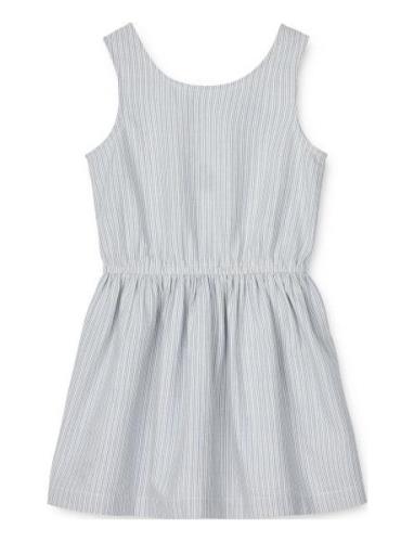 Idaho Stripe Dress Liewood Blue