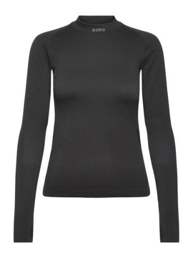 Borg Running Seamless Mock Neck Björn Borg Black