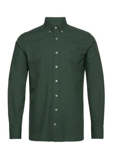 Garment Dyed Oxford Hackett London Green